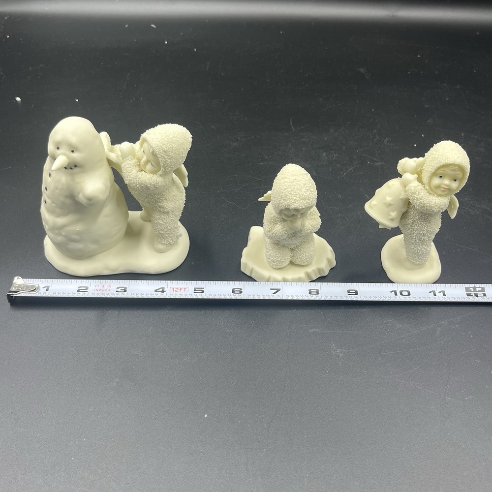 Vintage Snowbabies Lot of‎ 3 with Original Boxes